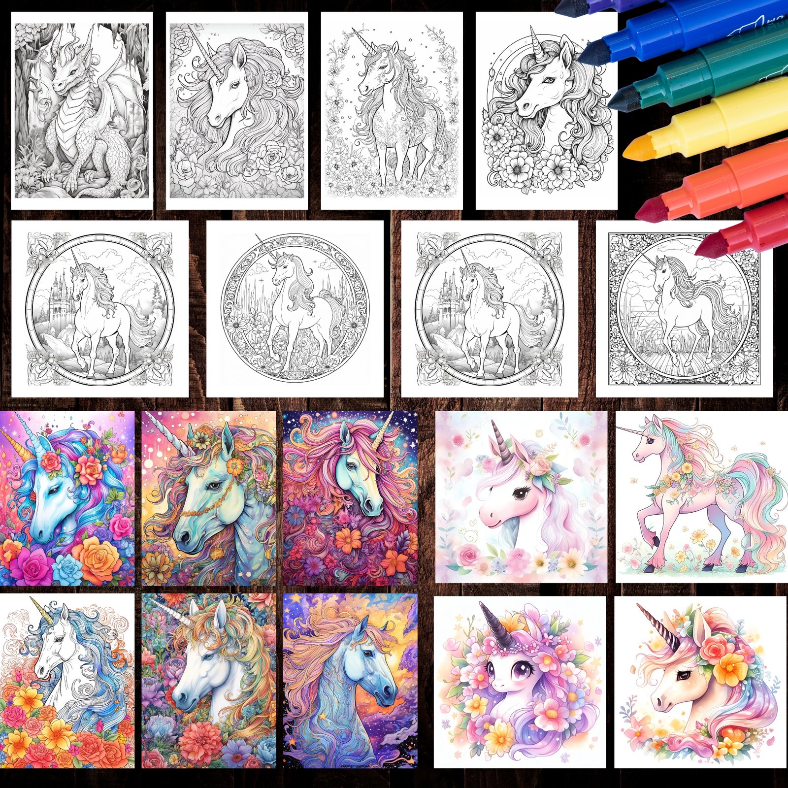 Coloring Books: Perfect for Kids and Adults Alike! - Image 5