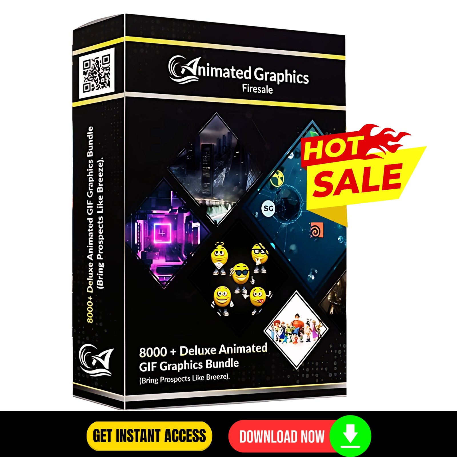 8000+ Deluxe Animated GIF Graphics - Bundle