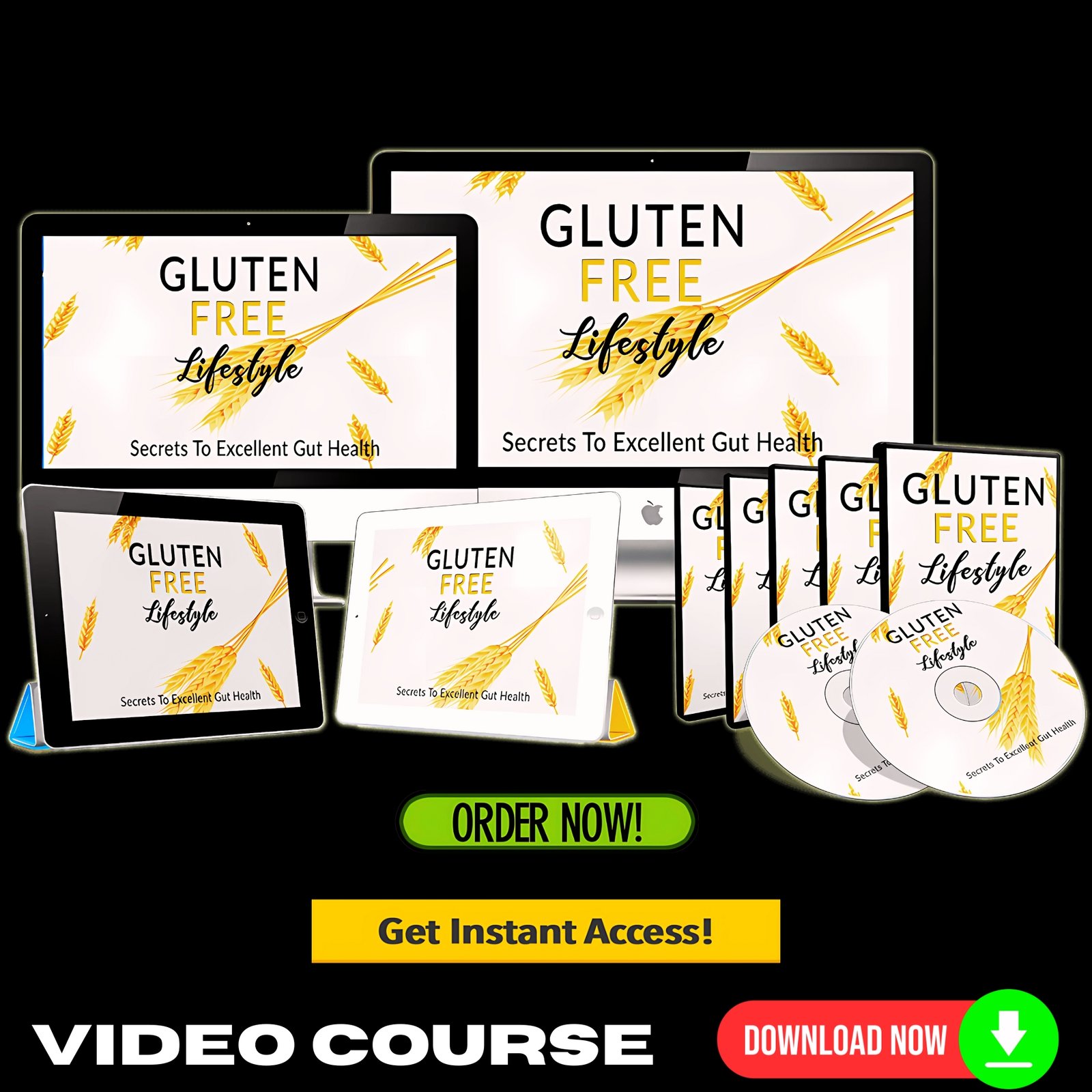 Gluten Free Lifestyle Upgrade Package (Video Course)